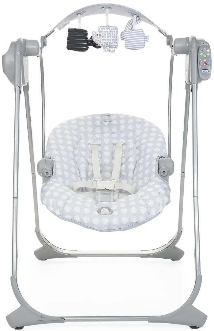 Sezlong pentru copii Chicco Polly Swing Up (Leaf) - 2