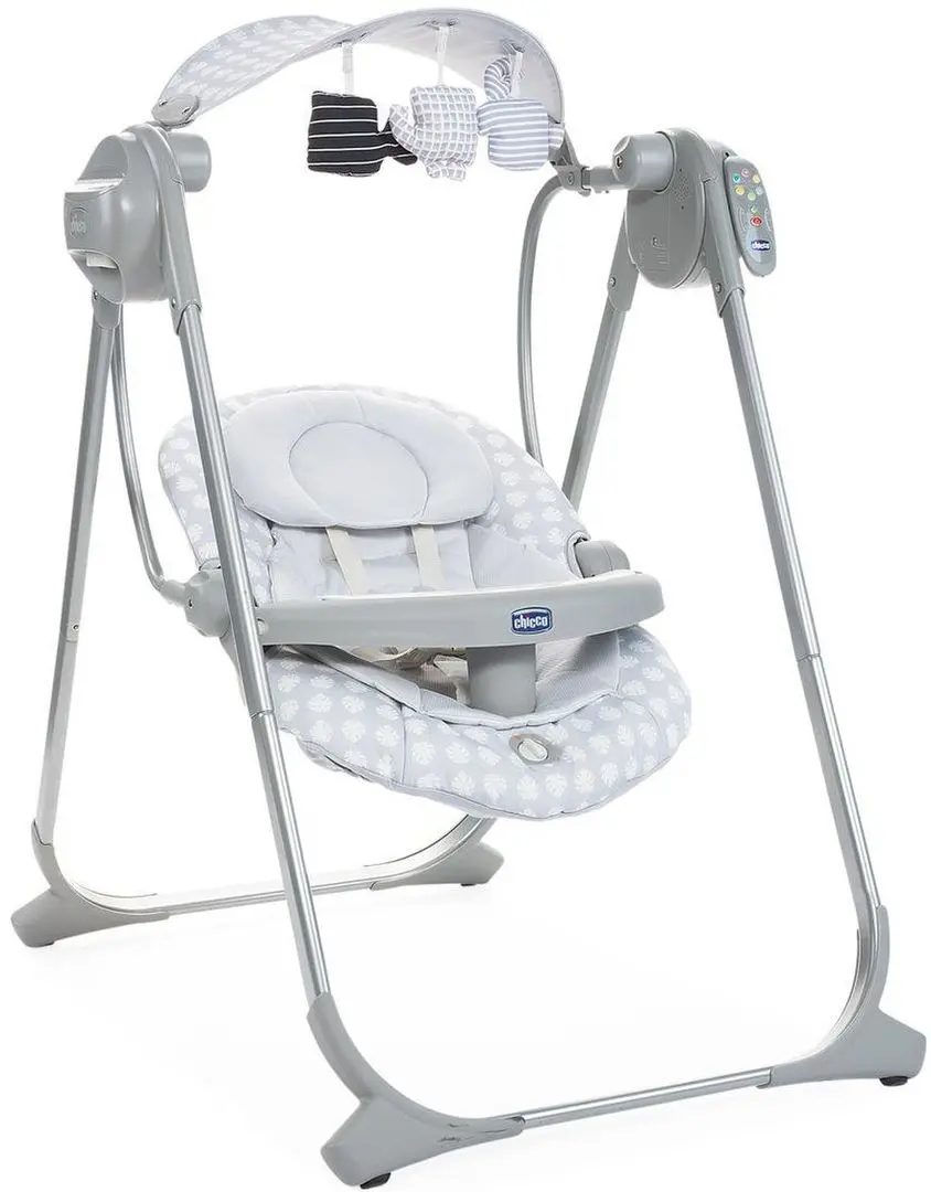 Sezlong pentru copii Chicco Polly Swing Up (Leaf)