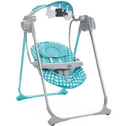 Sezlong pentru copii Chicco Polly Swing Up (Turquoise)