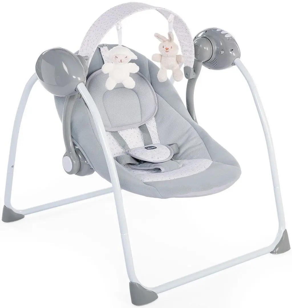 Sezlong pentru copii Chicco Relax&Play (Cool Grey)