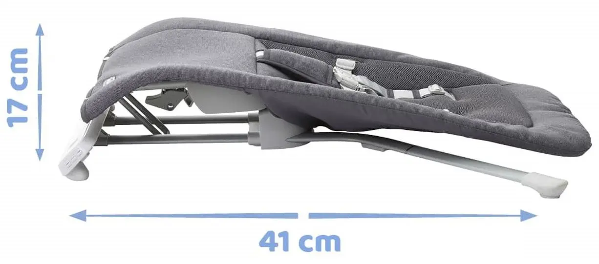 Кресло-шезлонг Chicco RhythmnSound (Slate Grey) - 3