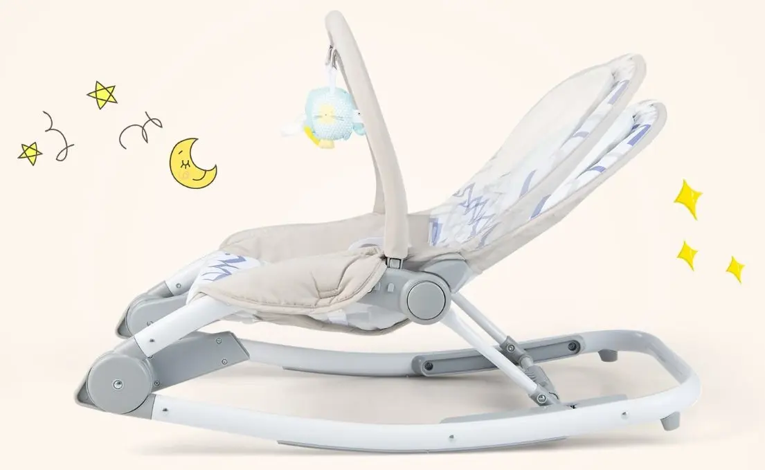 Детский шезлонг Costway BC10230GR (Grey)