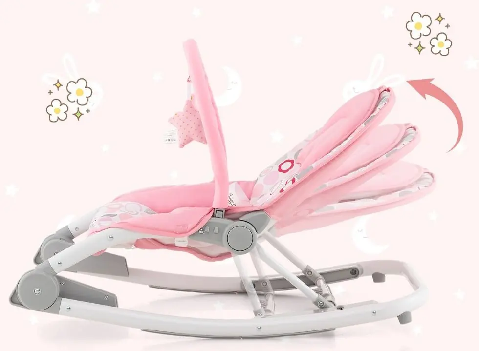 Sezlong pentru copii Costway BC10230PI (Pink)