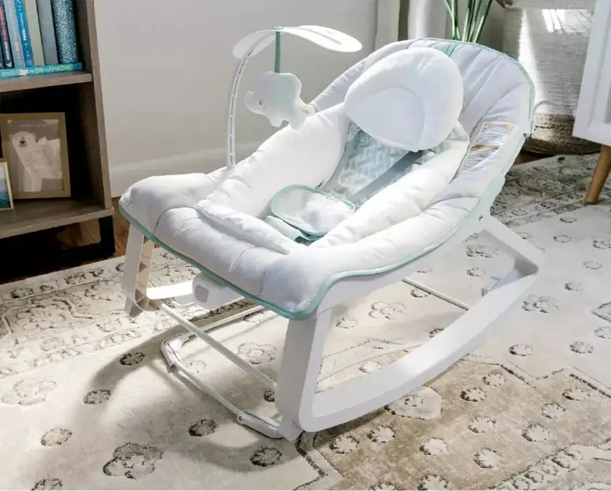 Детские шезлонг-качели Ingenuity Keep Cozy 3-in-1 Grow with Me Weaver - 2