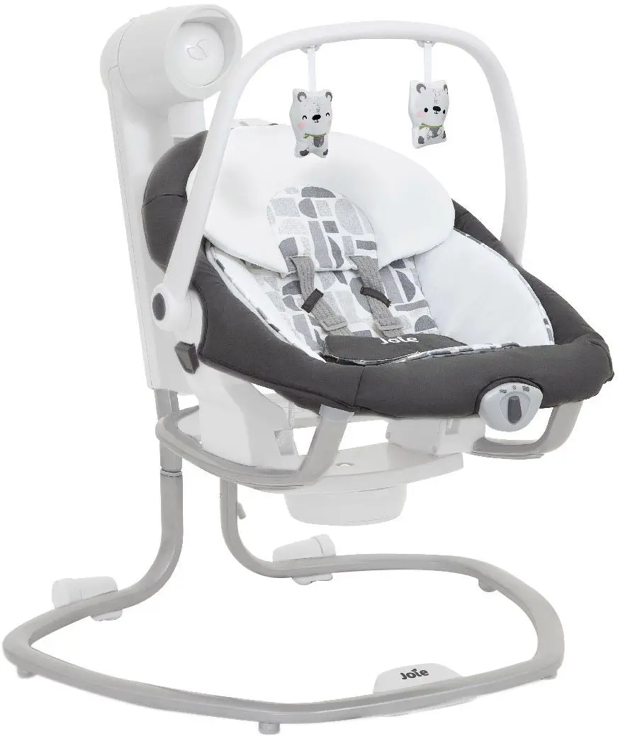 Sezlong pentru copil  Joie Serina Logan 2 в 1 (White / Gray)