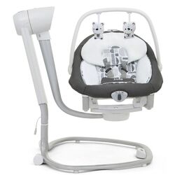 Sezlong pentru copil  Joie Serina Logan 2 в 1 (White / Gray) Thumb