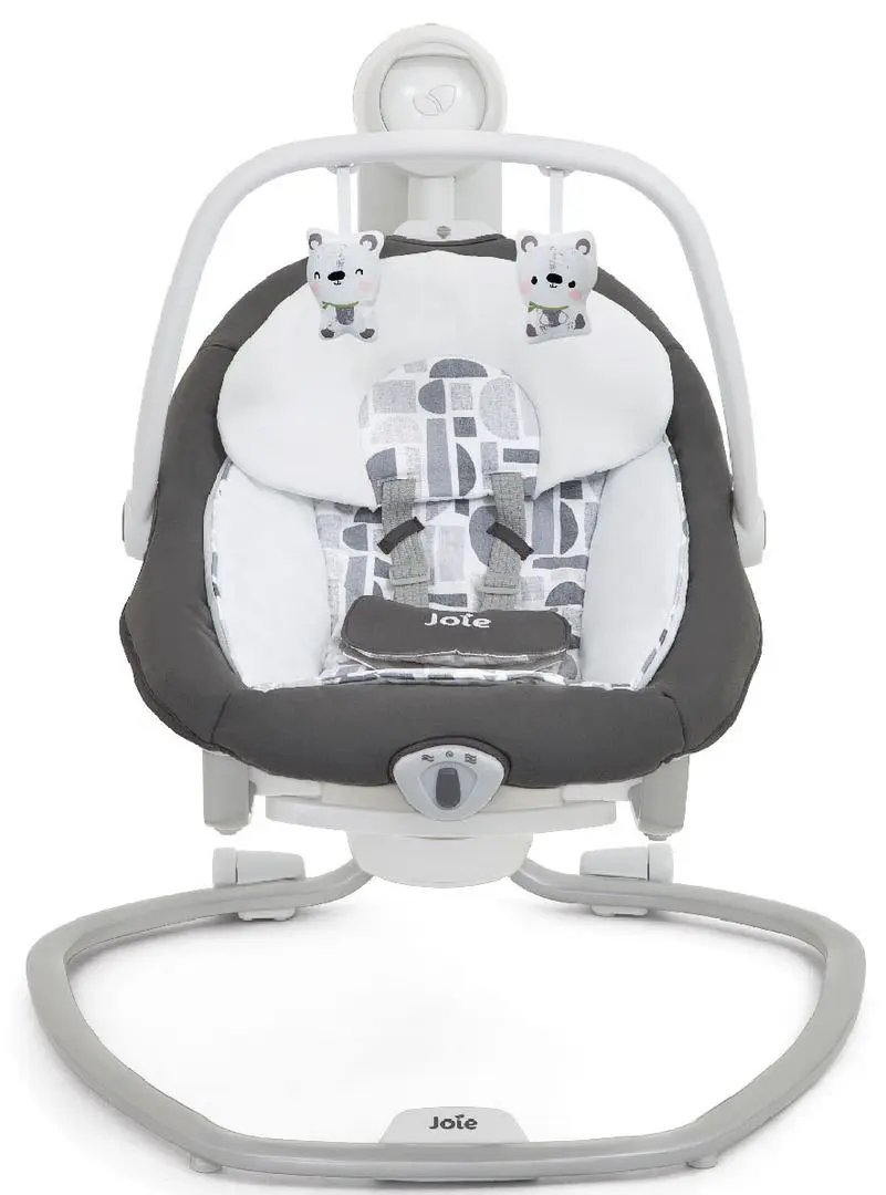 Sezlong pentru copil  Joie Serina Logan 2 в 1 (White / Gray)