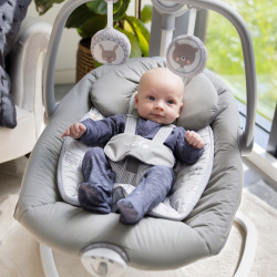 Детский шезлонг-качели Joie Serina (Walnut) Thumb
