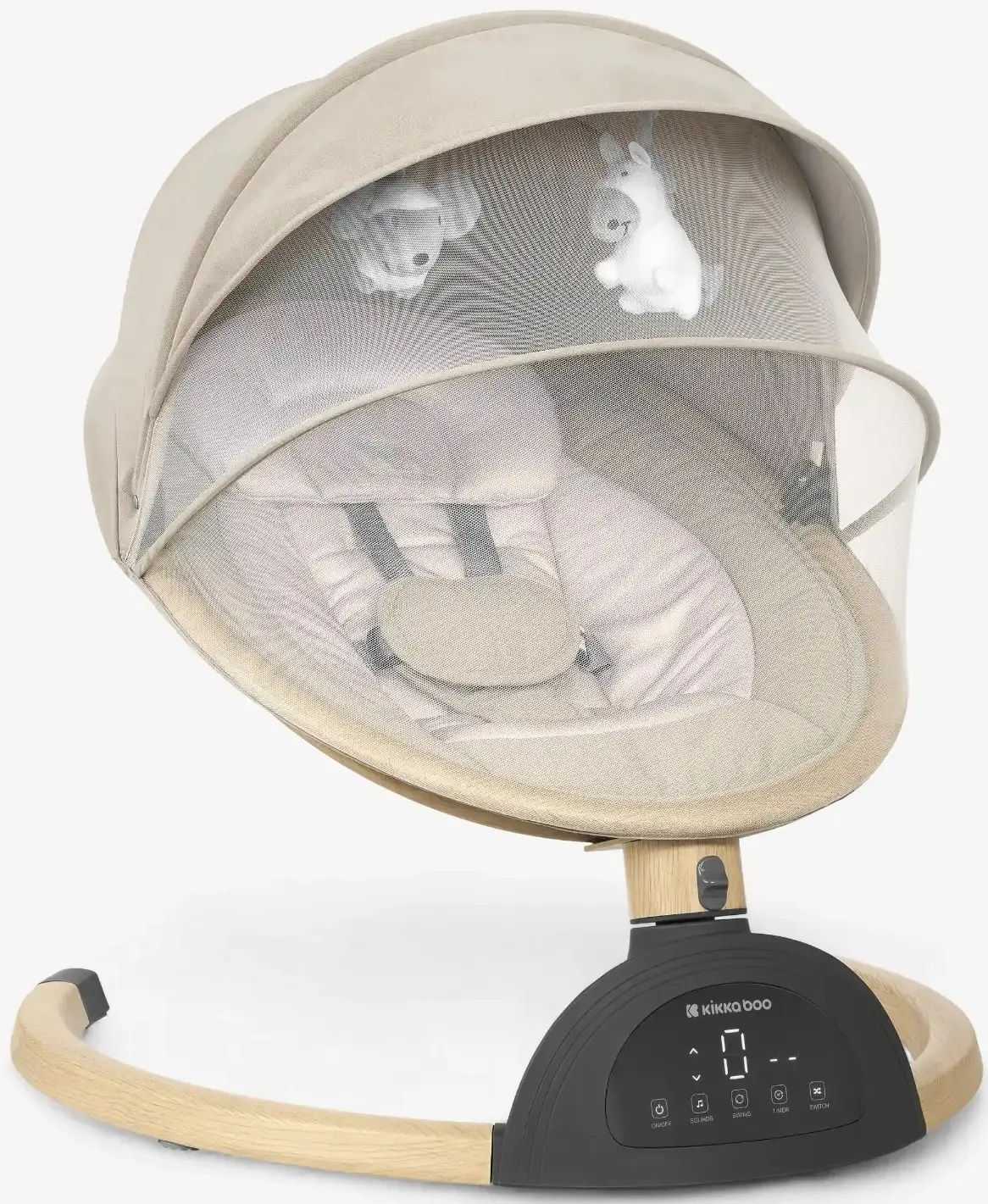 Sezlong-leagan pentru copii Kikka Boo Ashlee 2025 (Beige)