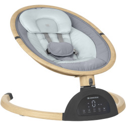 Sezlong-leagan pentru copii Kikka Boo Ashlee 2025 (Light Grey)