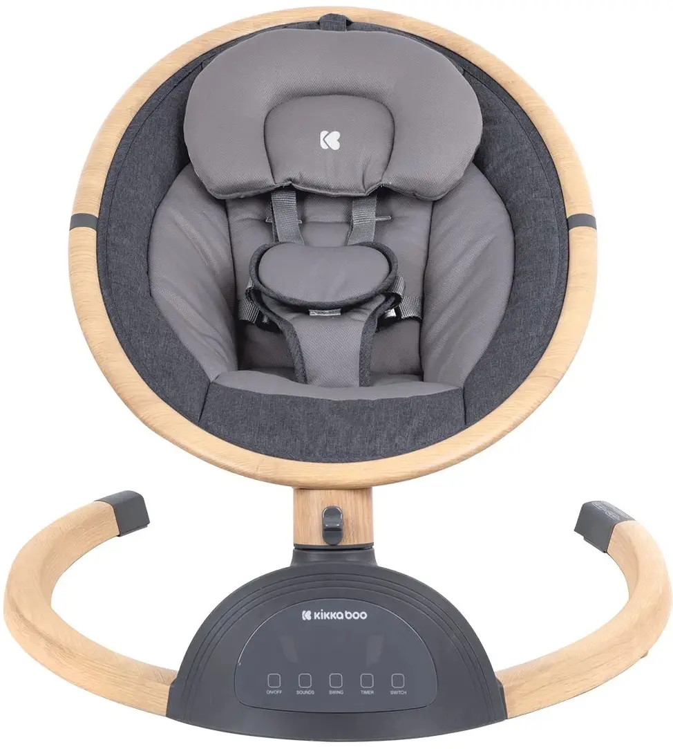 Sezlong-leagan pentru copii Kikka Boo Ashlee (Dark Grey)