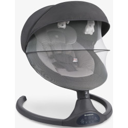 Sezlong-leagan pentru copii Kikka Boo Codie 2025 (Dark Grey) Thumb