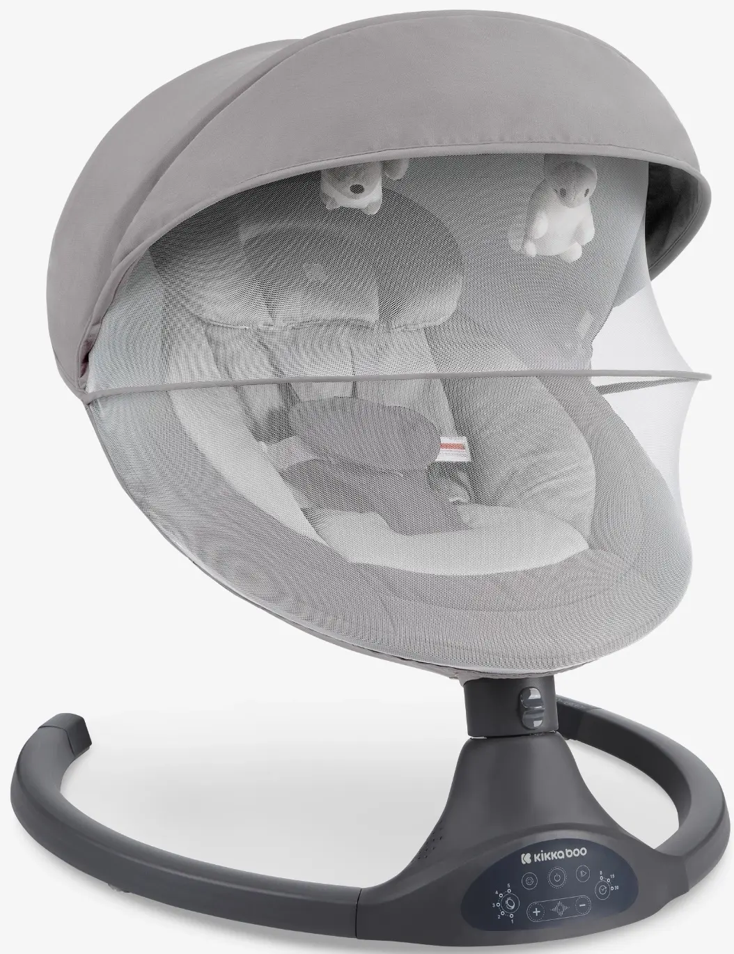 Sezlong-leagan pentru copii Kikka Boo Codie 2025 (Light Grey)