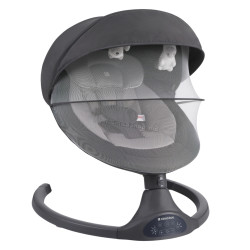 Sezlong-leagan pentru copii Kikka Boo Codie (Dark Grey)