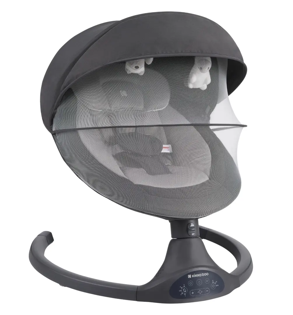 Sezlong-leagan pentru copii Kikka Boo Codie (Dark Grey)