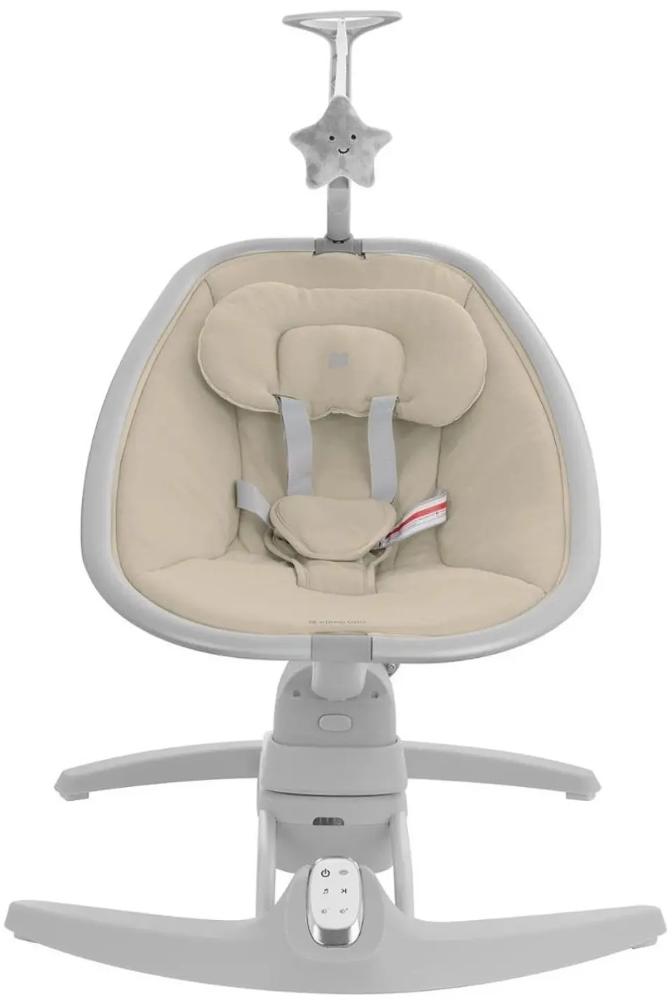 Sezlong pentru copii Kikka Boo Spinny (Beige)