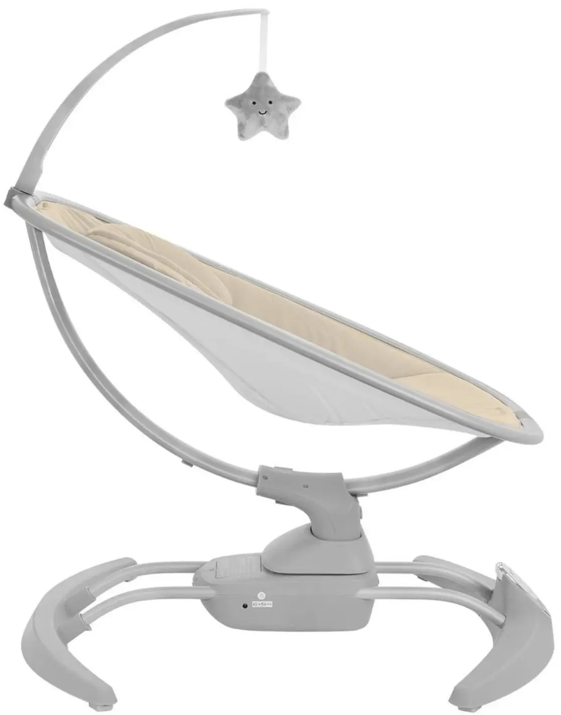 Sezlong pentru copii Kikka Boo Spinny (Beige)