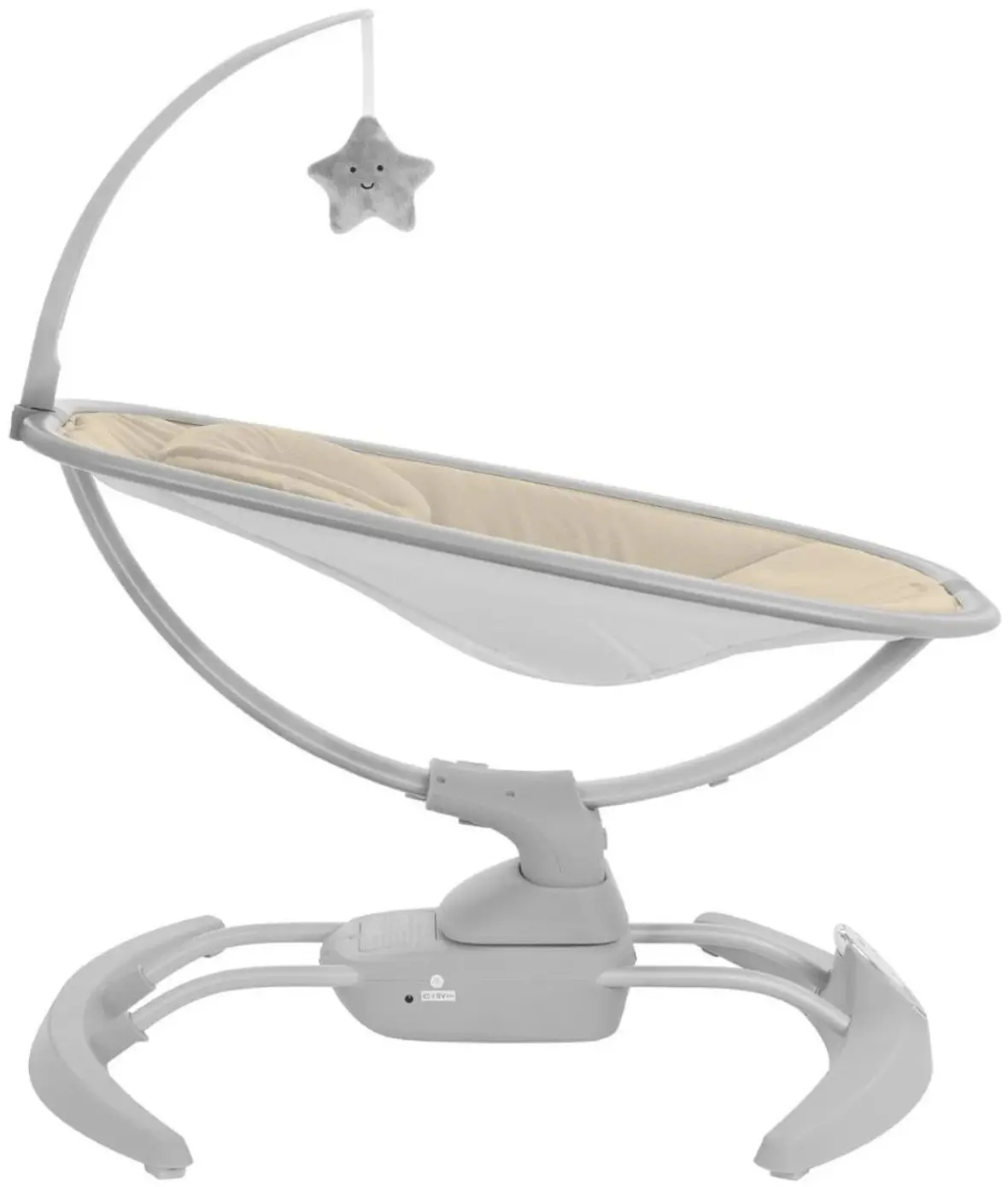 Sezlong pentru copii Kikka Boo Spinny (Beige)