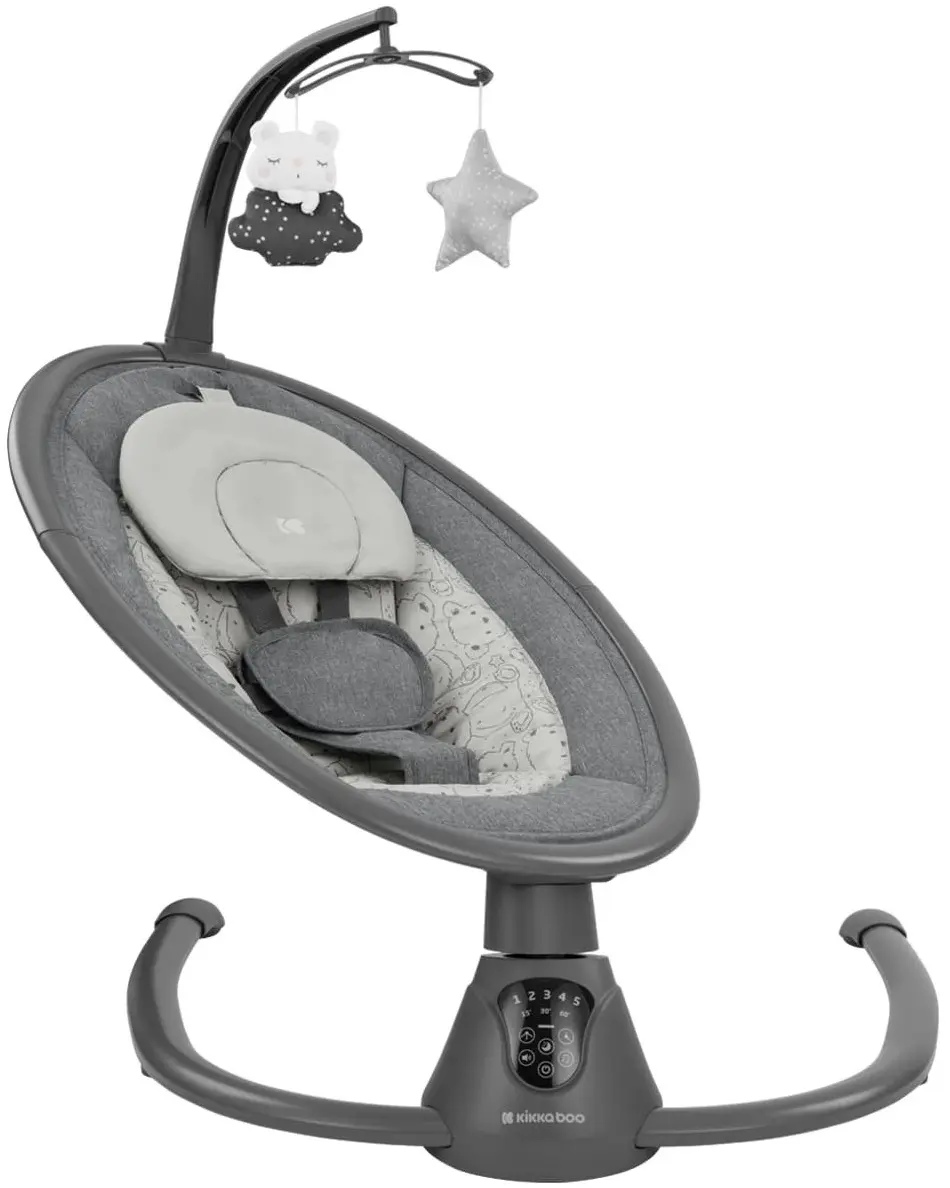 Sezlong pentru copii Kikka Boo Twiddle 2024 (Grey)