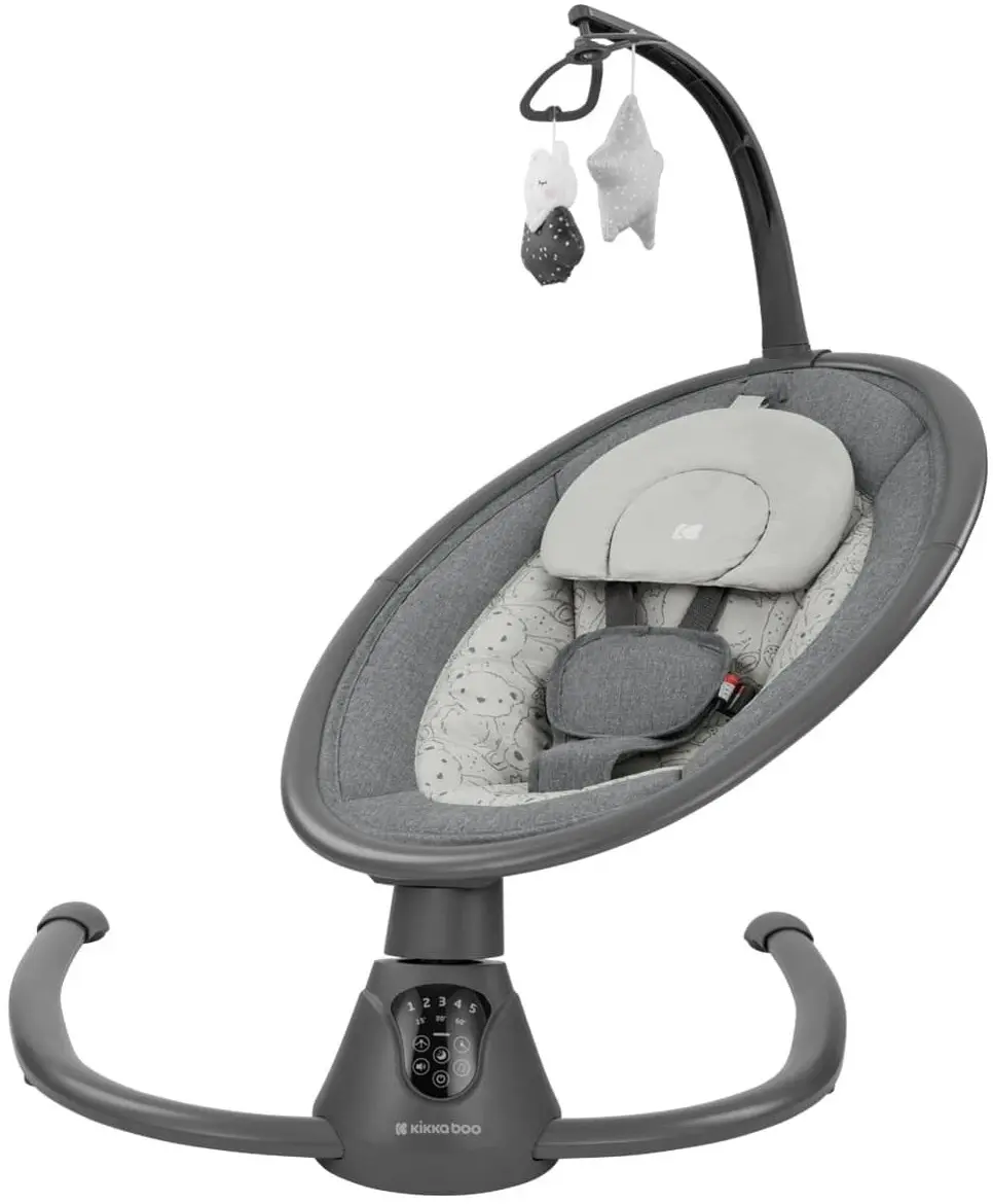 Sezlong pentru copii Kikka Boo Twiddle 2024 (Grey)