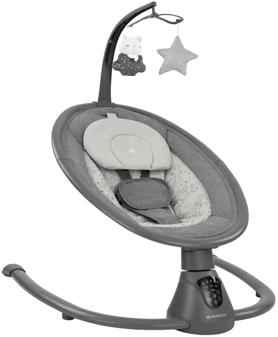 Sezlong pentru copii Kikka Boo Twiddle 2024 (Grey)