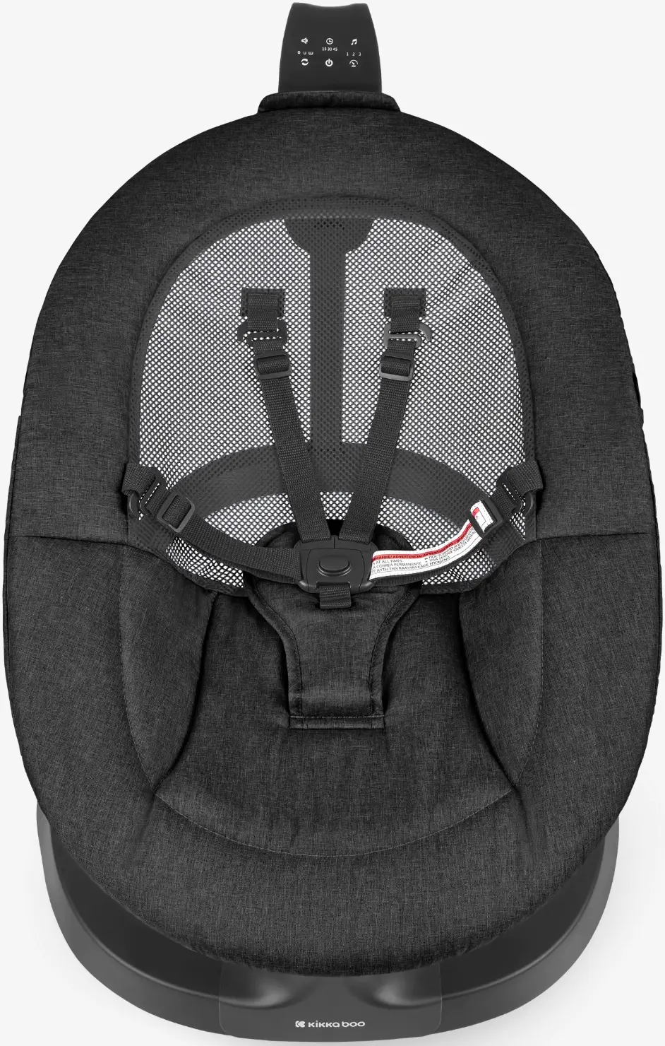 Sezlong-leagan pentru copii Kikka Boo Zazu (Black) - 2