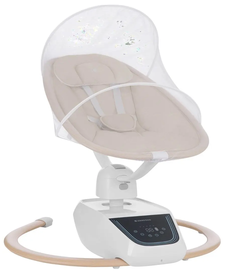 Sezlong pentru copii KikkaBoo BeeMoove (Beige)