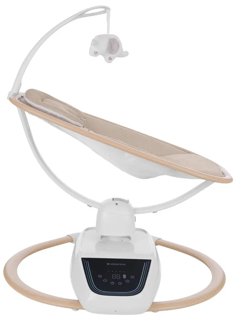 Sezlong pentru copii KikkaBoo BeeMoove (Beige)