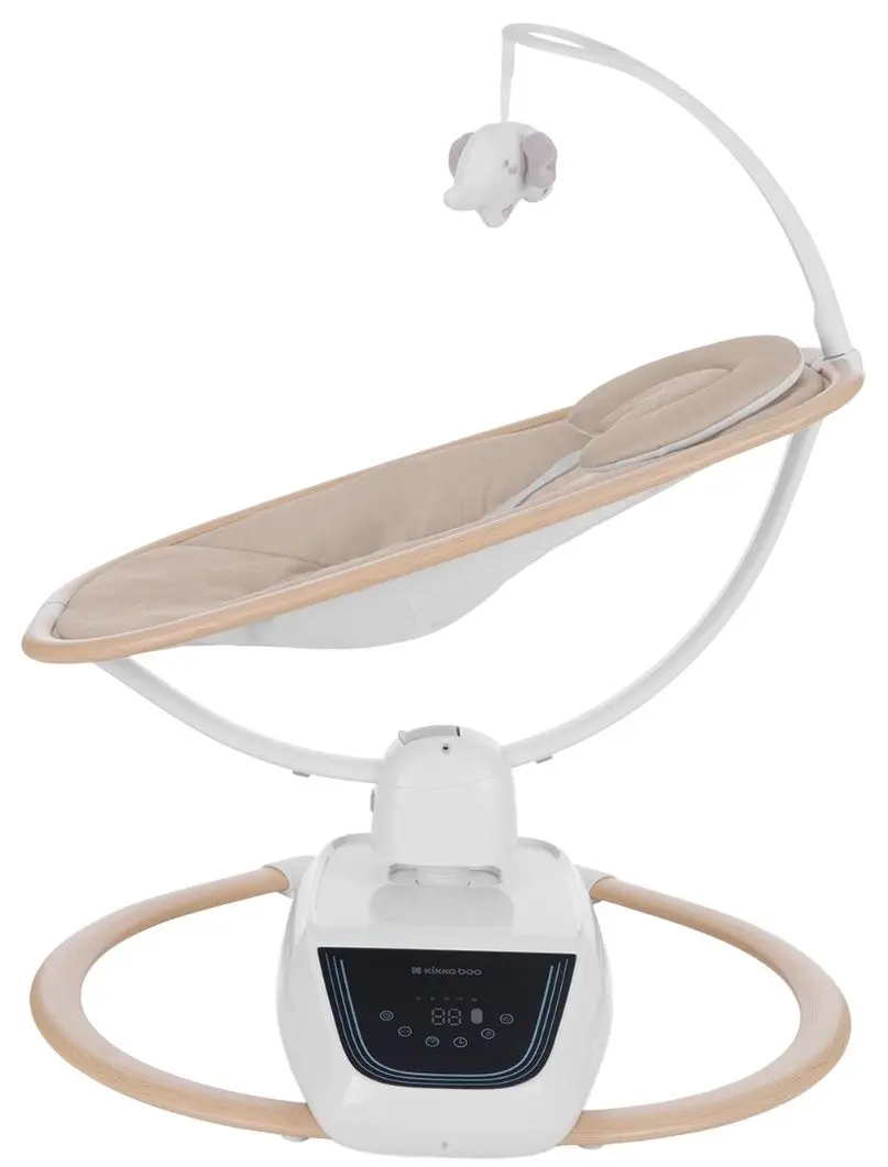 Sezlong pentru copii KikkaBoo BeeMoove (Beige)