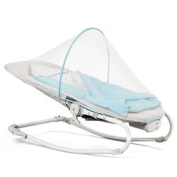 Sezlong pentru copii 3in1 KinderKraft Felio (Light Blue/Gray) Thumb