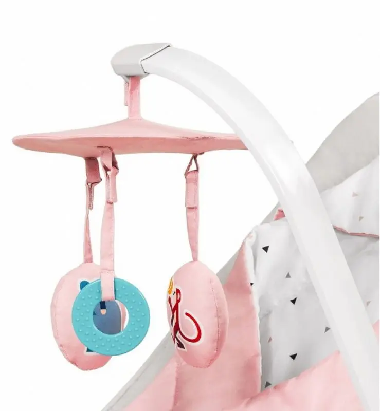 Sezlong pentru copii 3in1 Kinderkraft Felio (Pink) - 3