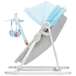 Детский шезлонг 5в1 KinderKraft Unimo (Light Blue/Gray) Thumb