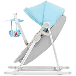 Детский шезлонг 5в1 KinderKraft Unimo (Light Blue/Gray) Thumb