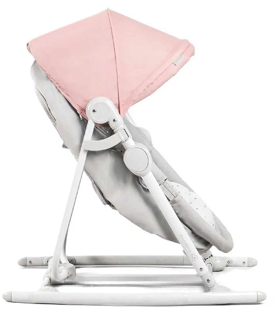 Детский шезлонг 5в1 KinderKraft Unimo (Pink/Gray) - 5