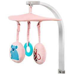 Детский шезлонг 5в1 KinderKraft Unimo (Pink/Gray) Thumb