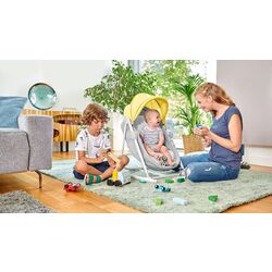Sezlong pentru copii 5in1 KinderKraft Unimo (Yellow/Gray) Thumb