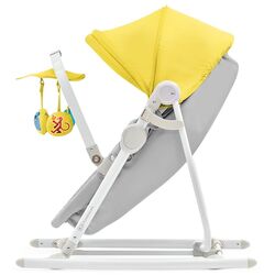 Sezlong pentru copii 5in1 KinderKraft Unimo (Yellow/Gray) Thumb