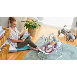 Sezlong-leagan pentru copii KinderKraft Minky (Mint) Thumb