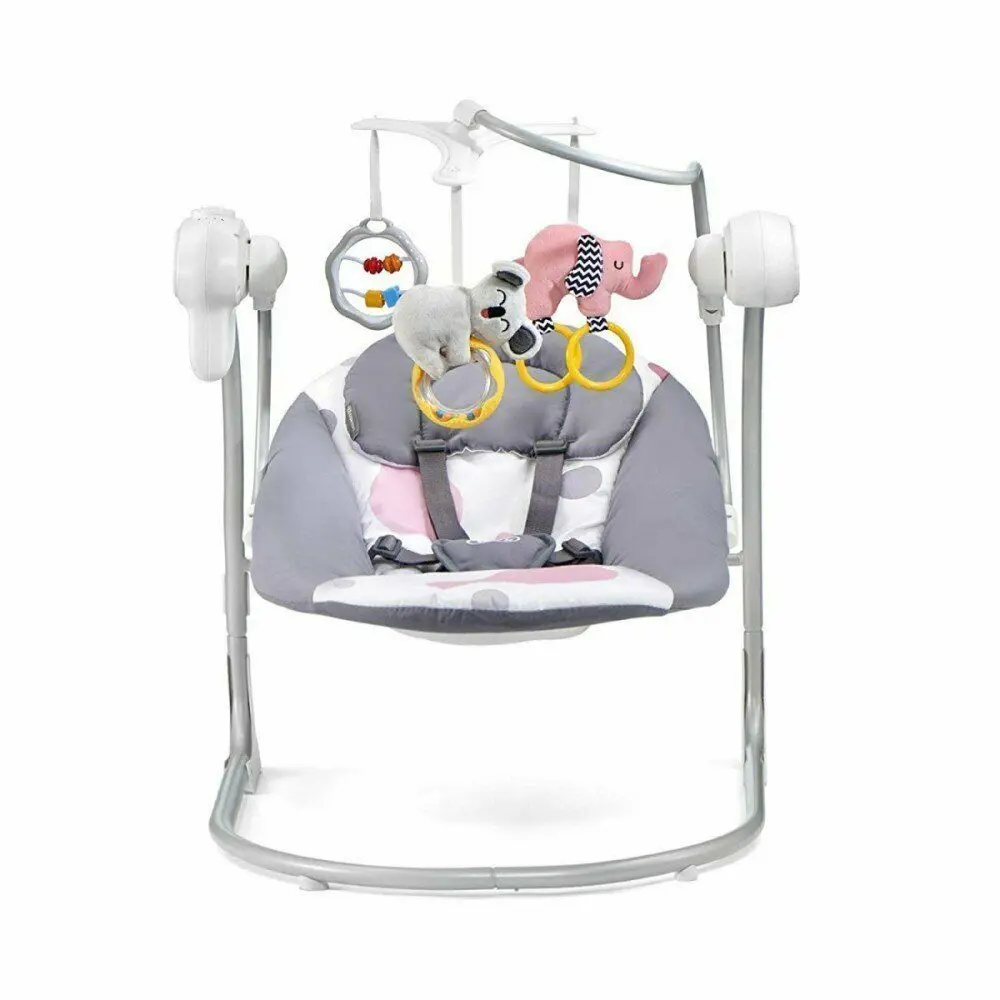 Sezlong-leagan pentru copii KinderKraft Minky (Pink)