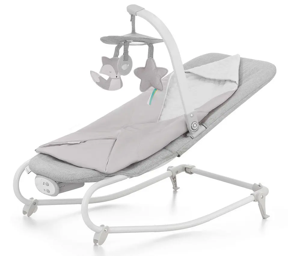 Детский шезлонг Kinderkraft Felio 2 KBFELI20GRY0000 (Grey)