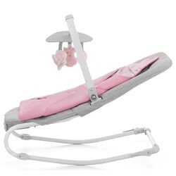Sezlong pentru copii Kinderkraft Felio 2 KBFELI20PNK0000 (Grey/Pink) Thumb