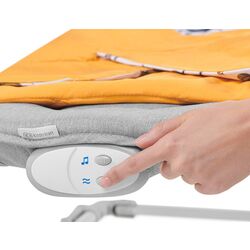 Детский шезлонг Kinderkraft Felio 2 KBFELI20YEL0000 (Grey/Yellow) Thumb