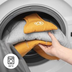 Детский шезлонг Kinderkraft Felio 2 KBFELI20YEL0000 (Grey/Yellow) Thumb