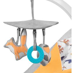 Детский шезлонг KinderKraft Felio (Forest Yellow) Thumb