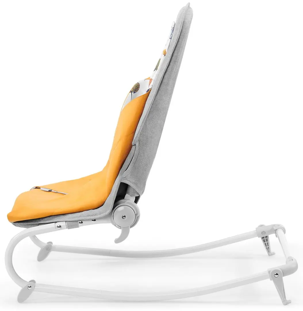 Детский шезлонг KinderKraft Felio (Forest Yellow) - 3