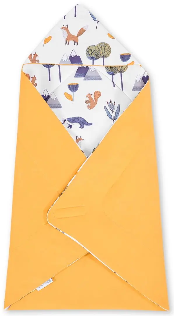Детский шезлонг KinderKraft Felio (Forest Yellow) - 9