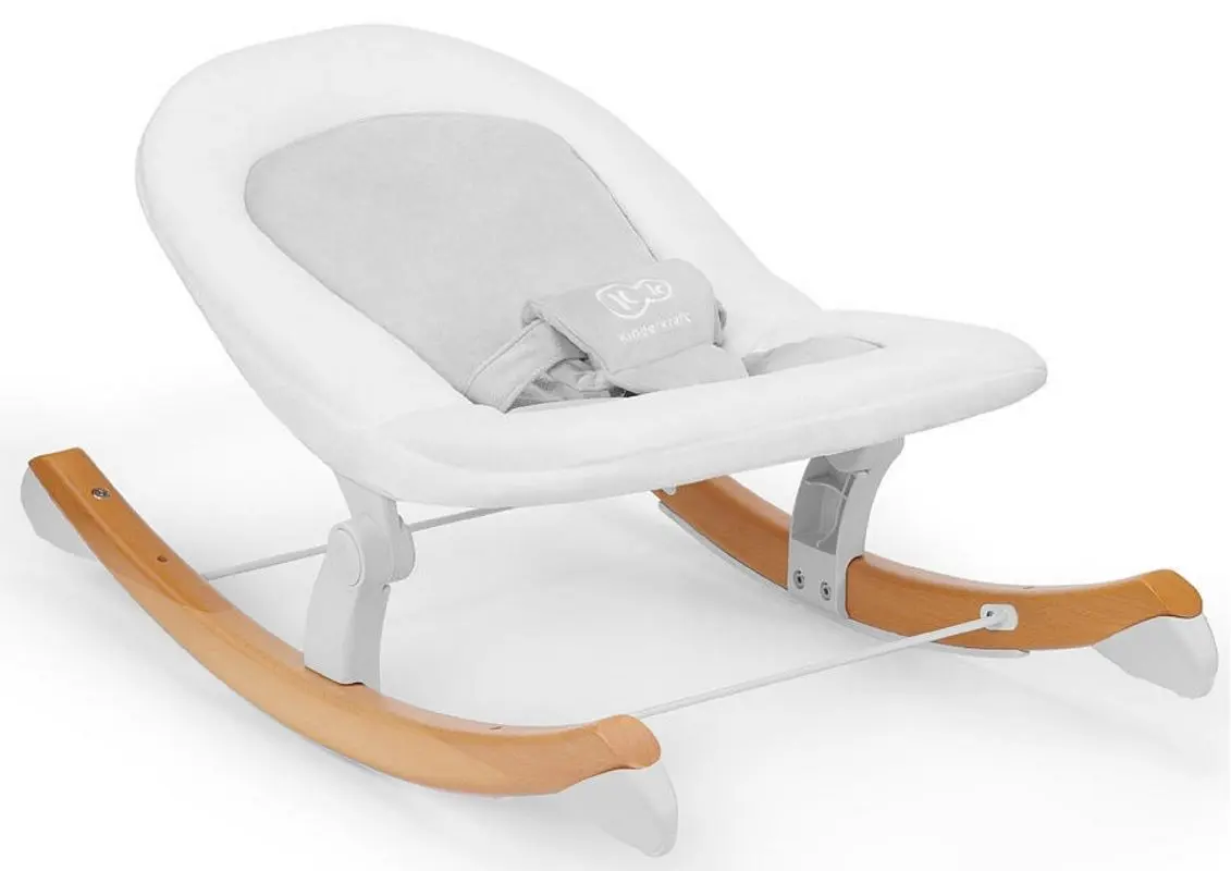 Sezlong pentru copii Kinderkraft Finio (White) - 2