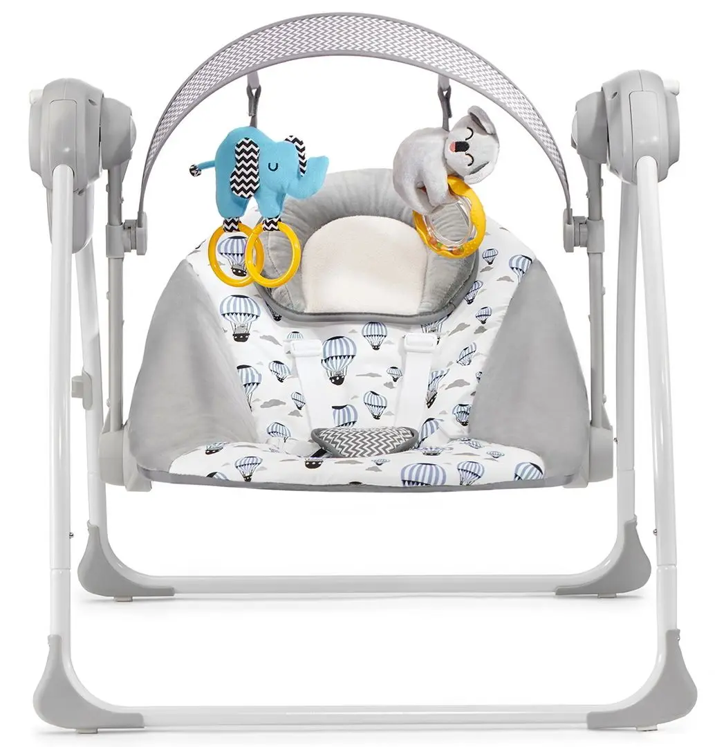 Sezlong pentru copii KinderKraft Flo (GreyMint) - 2