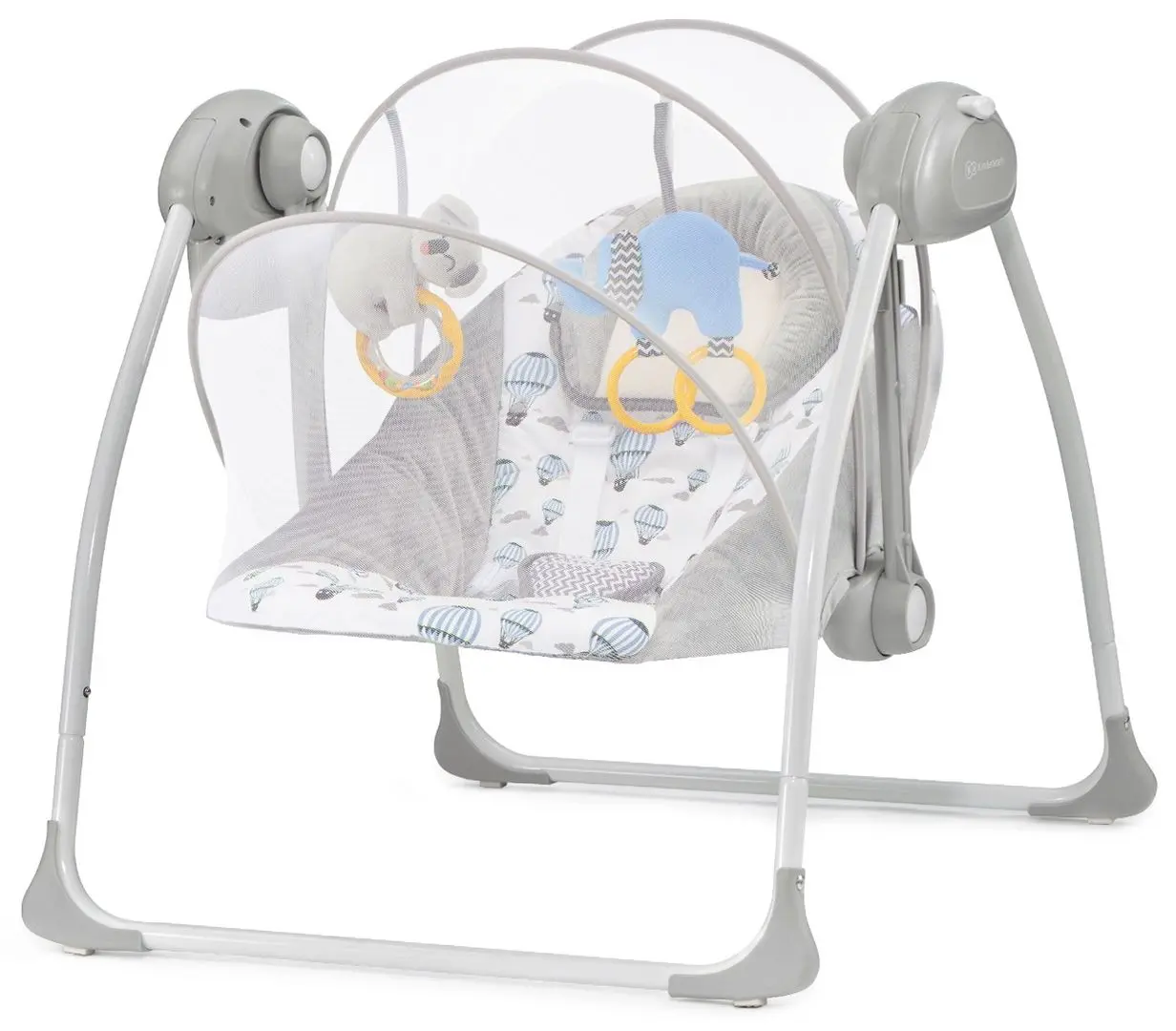 Sezlong pentru copii KinderKraft Flo (GreyMint) - 5