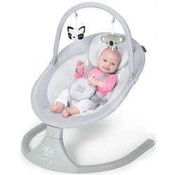 Детский шезлонг KinderKraft Luli (Grey) Thumb